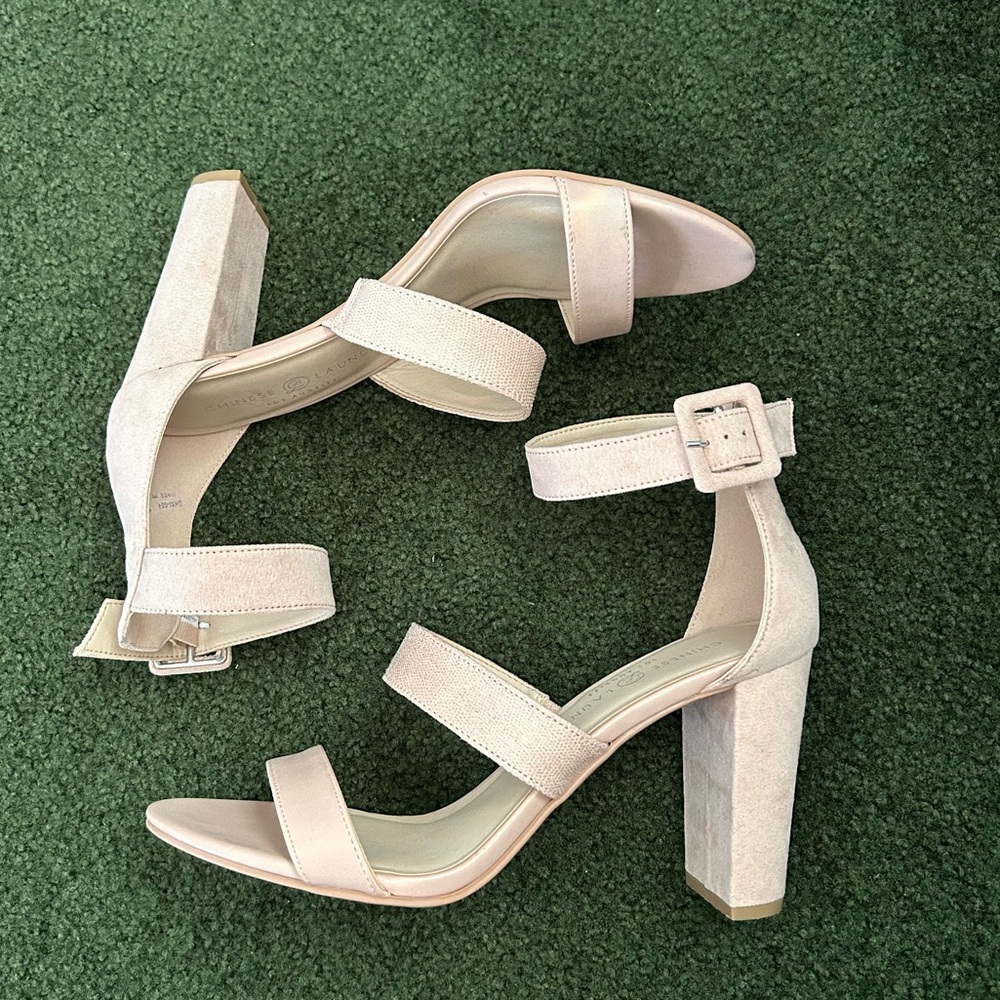 Chinese Laundry Block Heel Pumps
